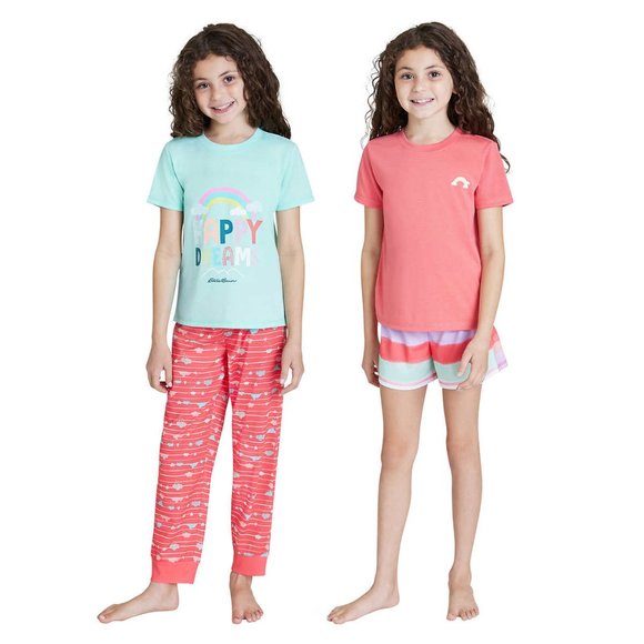 Eddie Bauer Kids Happy Dreams 4-Piece Mix & Match Sleep Set (L 14/16) - Picture 1 of 15